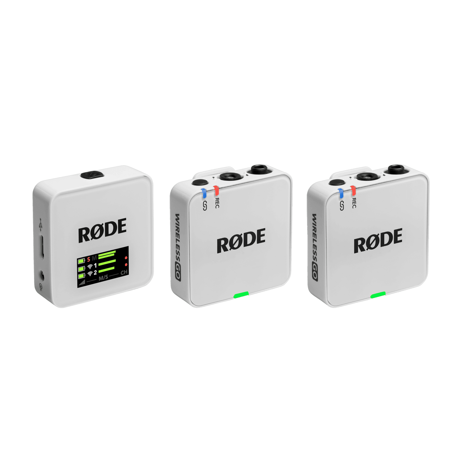 Rode Wireless GO (Gen 3) Compact Wireless Microphone System - White