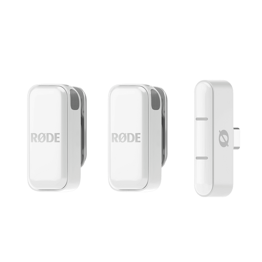 Rode Wireless Micro Ultra-compact Wireless Microphone  - White