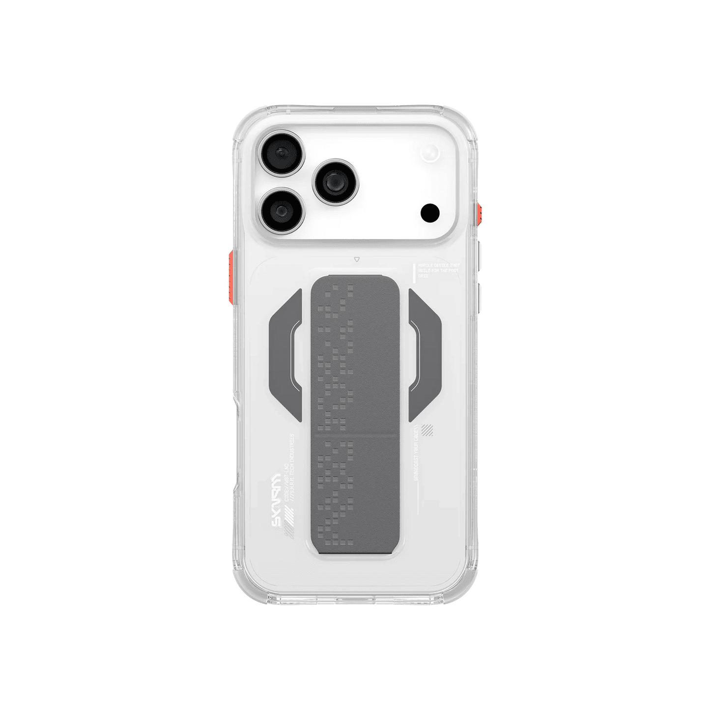SKINARMA HAXA Mag-Charge iPhone 17 Pro Max with Grip-Stand - Clear