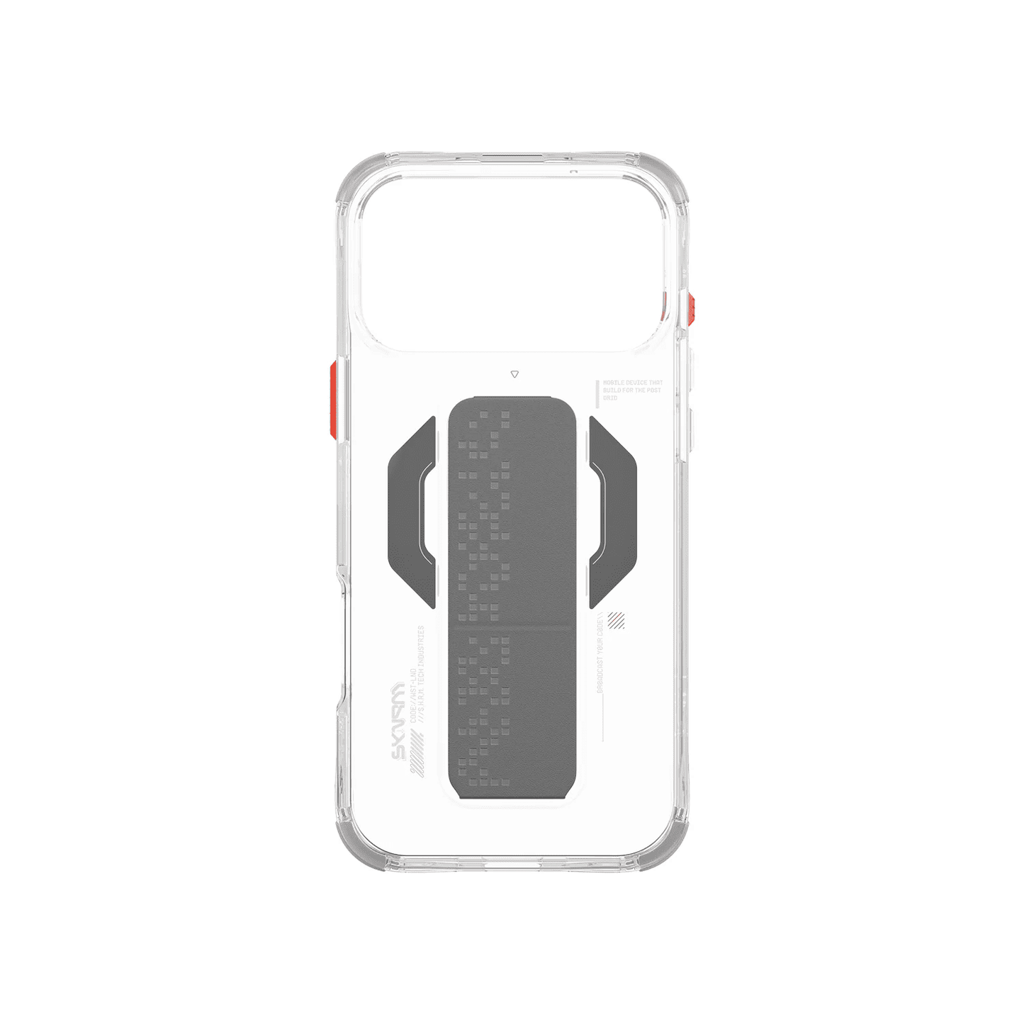 SKINARMA HAXA Mag-Charge iPhone 17 Pro Max with Grip-Stand - Clear