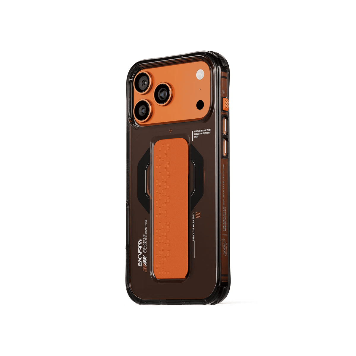 SKINARMA HAXA Mag-Charge iPhone 17 Pro Max with Grip-Stand - GRAPHITE