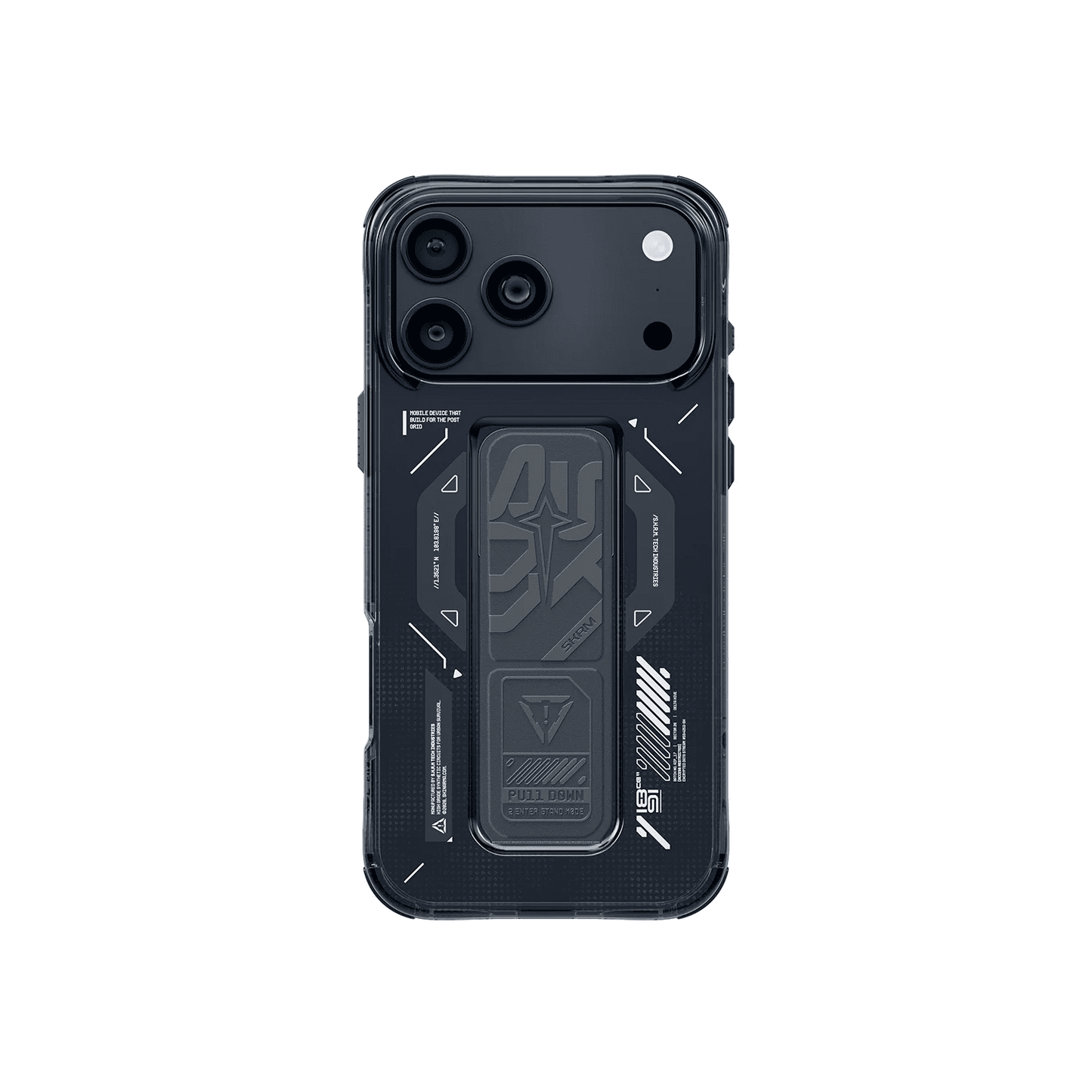SKINARMA HELIO Mag-Charge iPhone 17 Pro Max with Grip-Stand - GRAPHITE