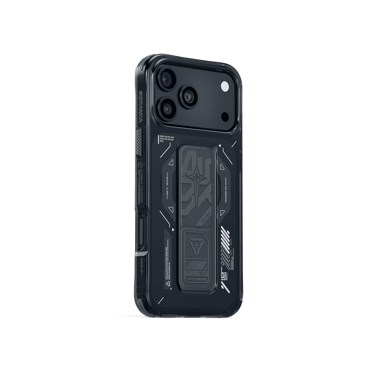 SKINARMA HELIO Mag-Charge iPhone 17 Pro Max with Grip-Stand - GRAPHITE