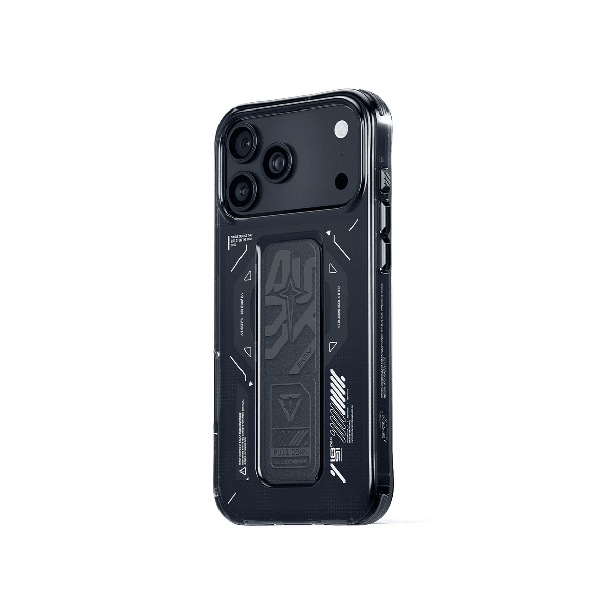 SKINARMA HELIO Mag-Charge iPhone 17 Pro Max with Grip-Stand - GRAPHITE