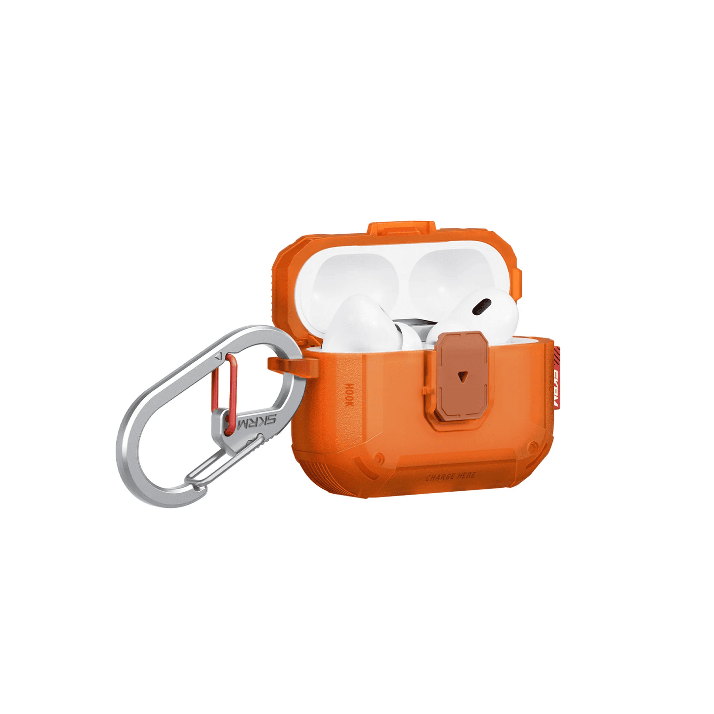 SKINARMA MECHA LE AirPods Pro 3 - FROST ORANGE