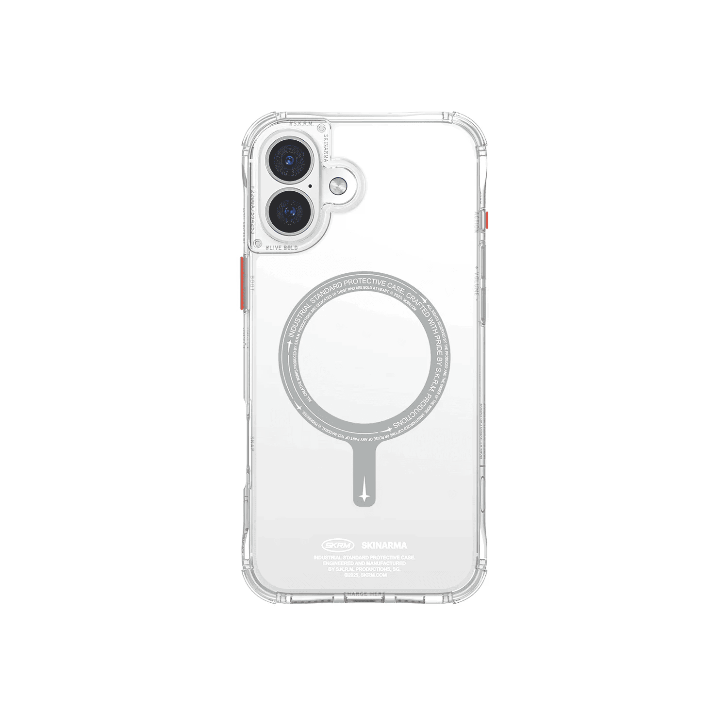 SKINARMA SAIDO Mag-Charge iPhone 16 - CLEAR