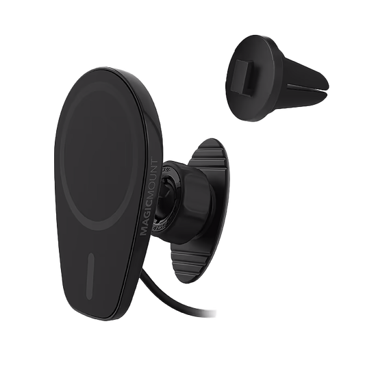 Scosche MagicMount Charge Dash/Vent Mount Phone Charger - Black
