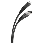 Scosche StrikeLine Heavy-Duty USB-A to Lightning Cable 10ft (3M) - Grey