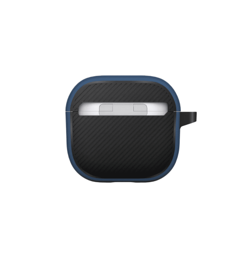UNIQ CLYDE AIRPODS 4TH GEN LOCK CASE - BLUE (ROYAL BLUE/DARK GREY)