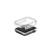 UNIQ GARDE HYBRID WATCH CASE WITH SCREEN PROTECTION 42MM - CLEAR