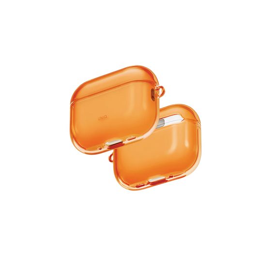 UNIQ GLASE AIRPODS PRO 3RD GEN HANG CASE - GOLDEN CITRUS