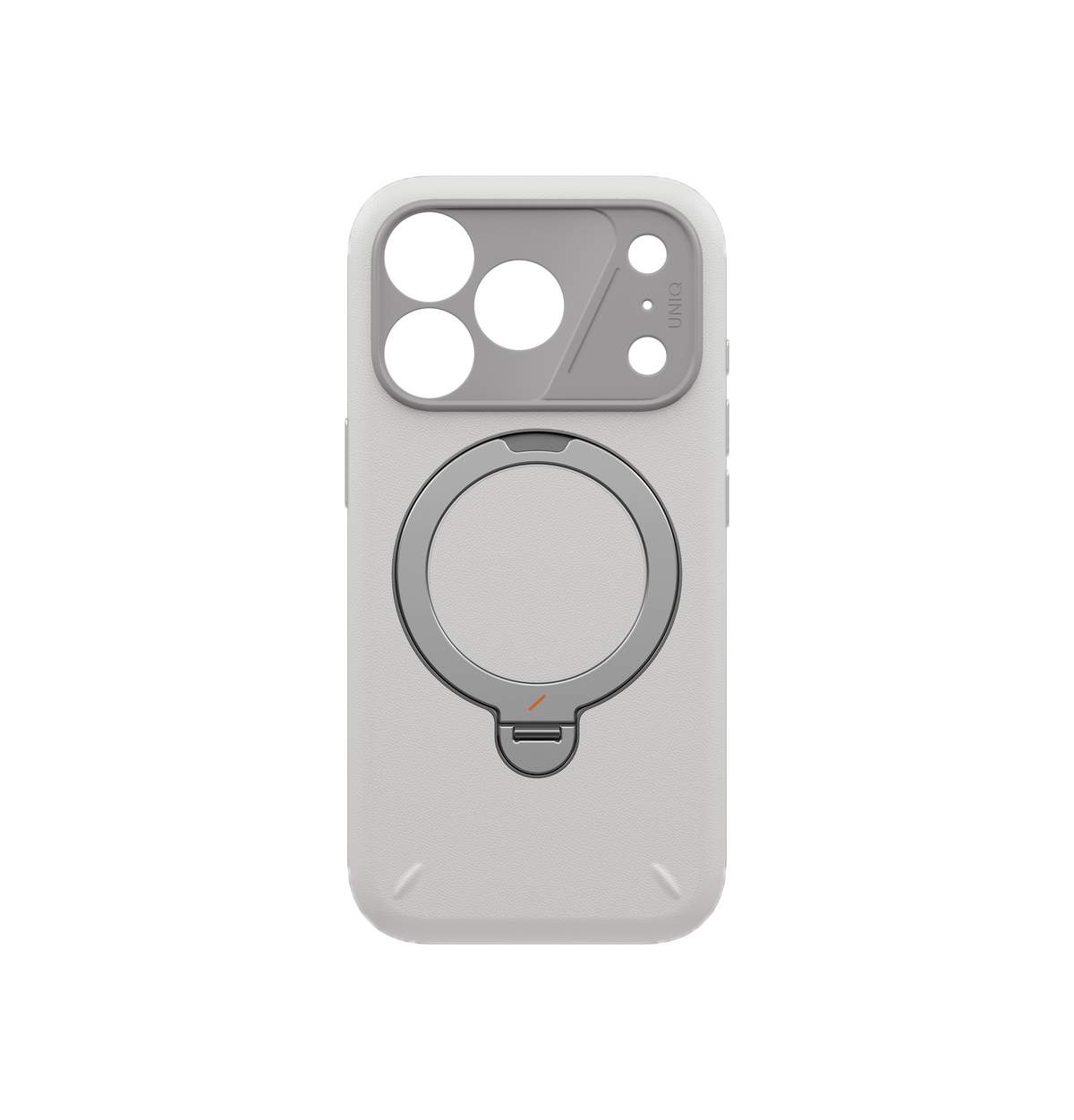 UNIQ HYBRID IPHONE 18 PRO ELIX WITH 360 ROTATING KICKSTAND - CLOUD STONE