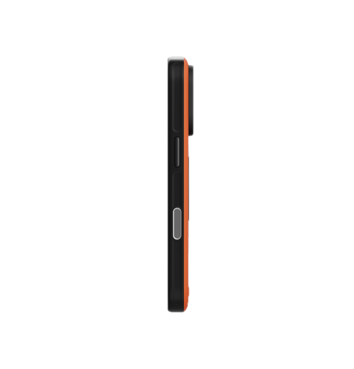 UNIQ HYBRID IPHONE 18 PRO ELIX WITH 360 ROTATING KICKSTAND - VOLT ORANGE