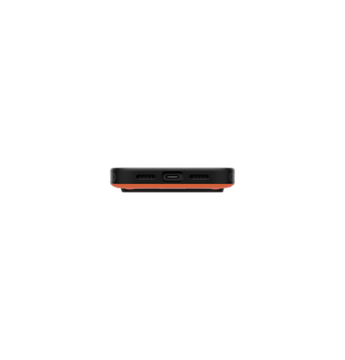 UNIQ HYBRID IPHONE 18 PRO ELIX WITH 360 ROTATING KICKSTAND - VOLT ORANGE