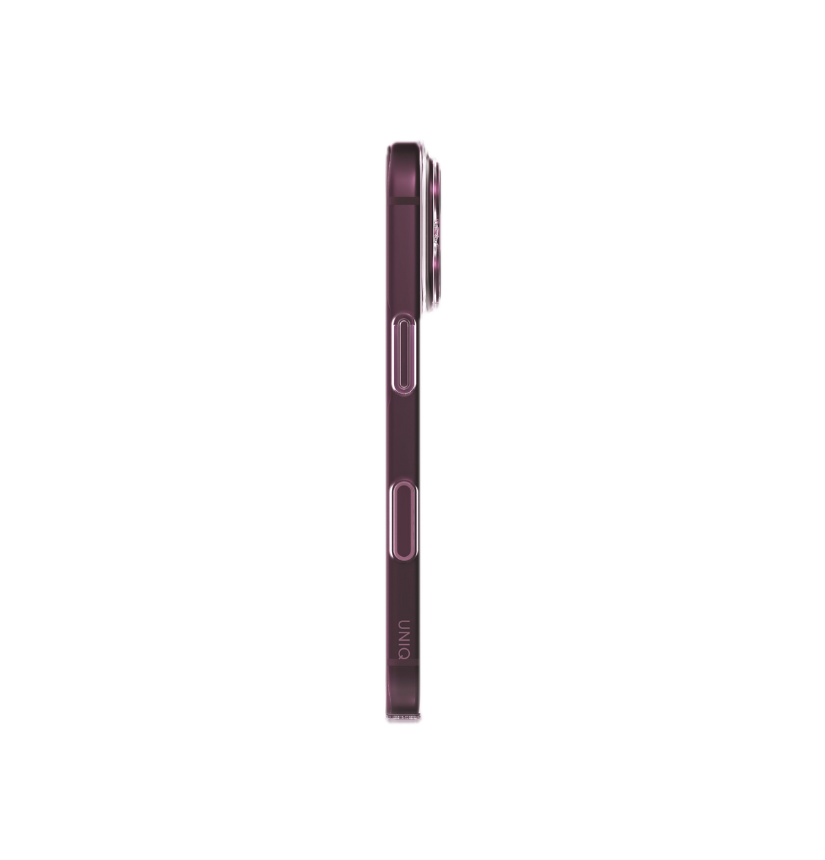 UNIQ HYBRID IPHONE 18 PRO MAGCLICK CHARGING AIRSUIT - GLOSSY BURGUNDY