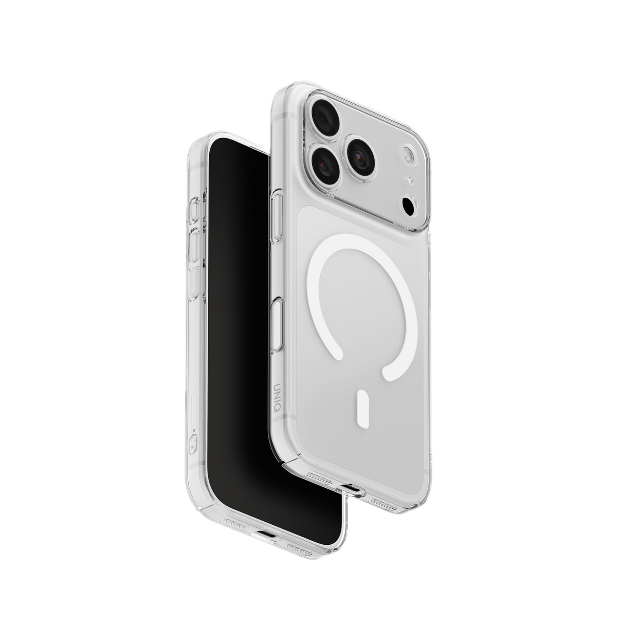 UNIQ HYBRID IPHONE 18 PRO MAGCLICK CHARGING AIRSUIT - GLOSSY CLEAR