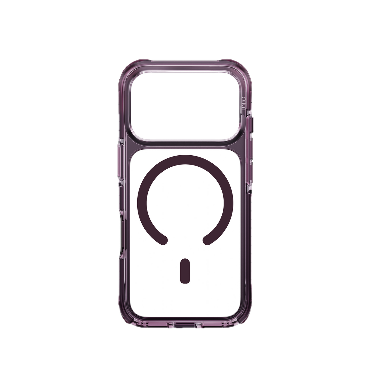 UNIQ HYBRID IPHONE 18 PRO MAGCLICK CHARGING COMBAT - DEEP BURGUNDY
