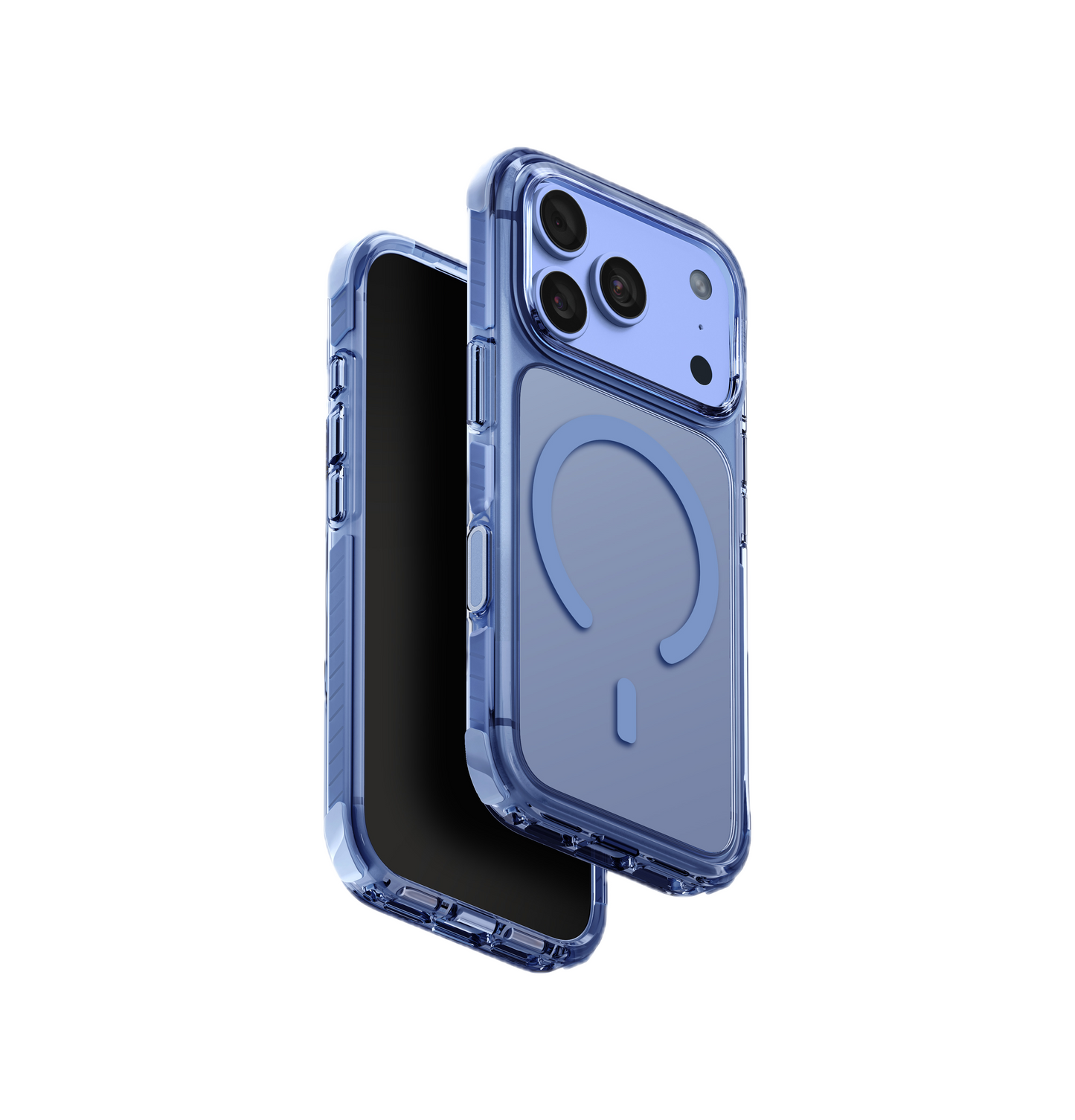 UNIQ HYBRID IPHONE 18 PRO MAGCLICK CHARGING COMBAT - POLAR BLUE