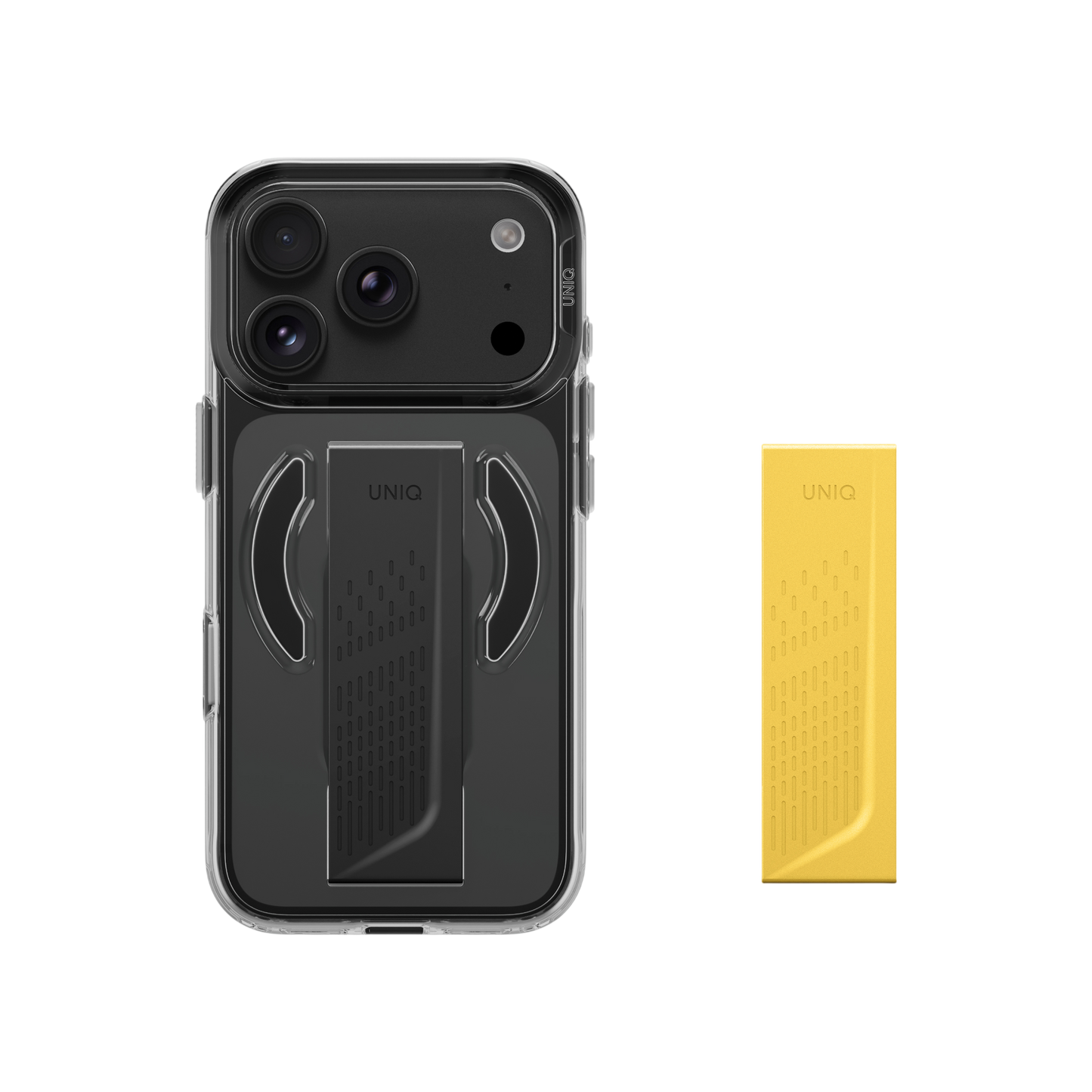 UNIQ HYBRID IPHONE 18 PRO MAGCLICK CHARGING HELDRO AIR - TINTED SMOKE
