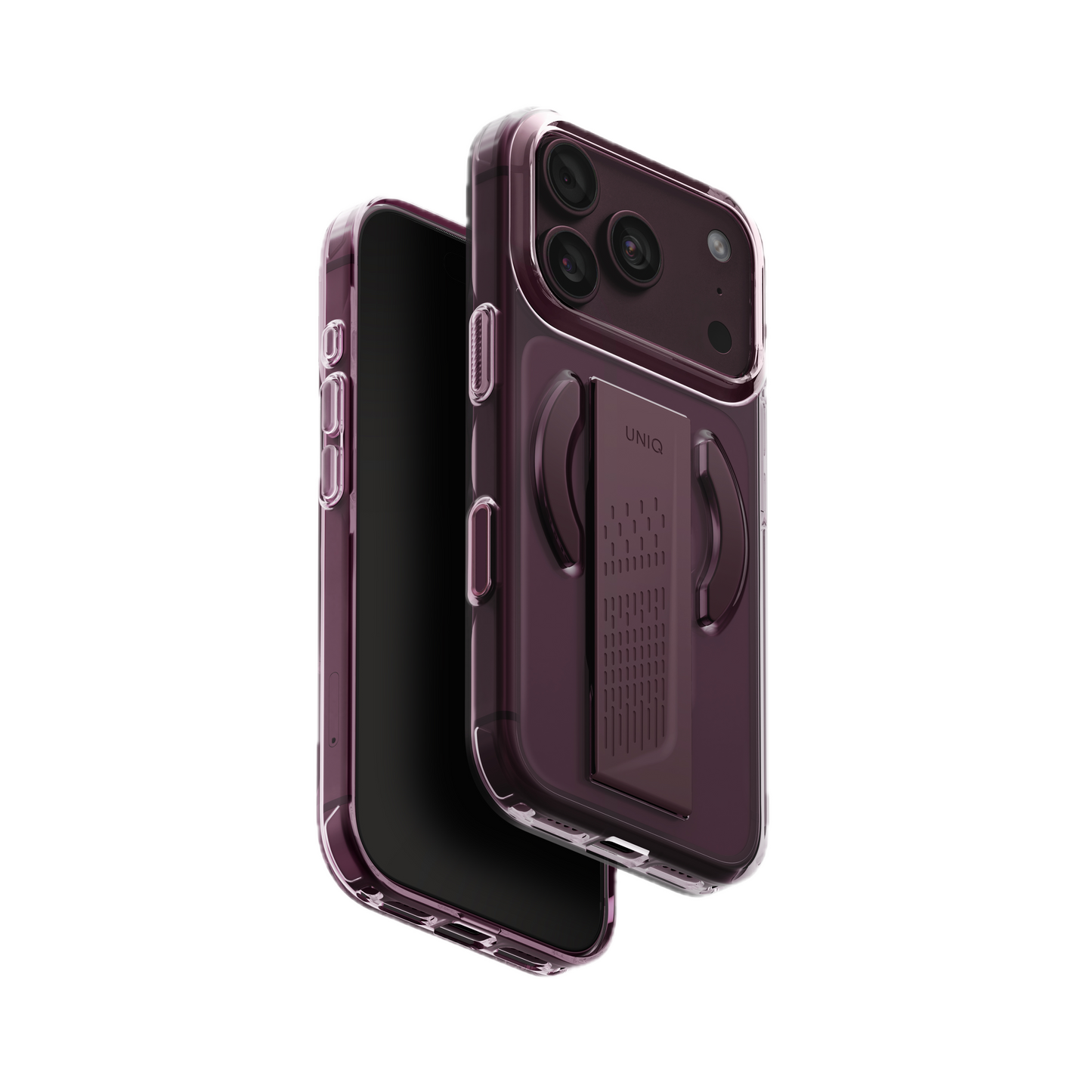 UNIQ HYBRID IPHONE 18 PRO MAGCLICK CHARGING HELDRO AIR - VELVET BURGUNDY
