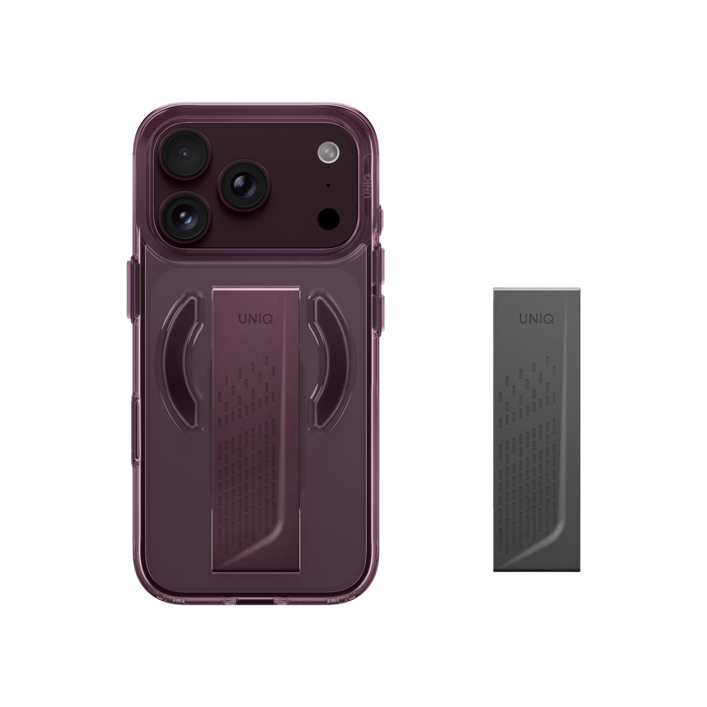 UNIQ HYBRID IPHONE 18 PRO MAGCLICK CHARGING HELDRO AIR - VELVET BURGUNDY