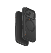UNIQ HYBRID IPHONE 18 PRO MAGCLICK CHARGING KEVA MŌV - CARBON BLACK