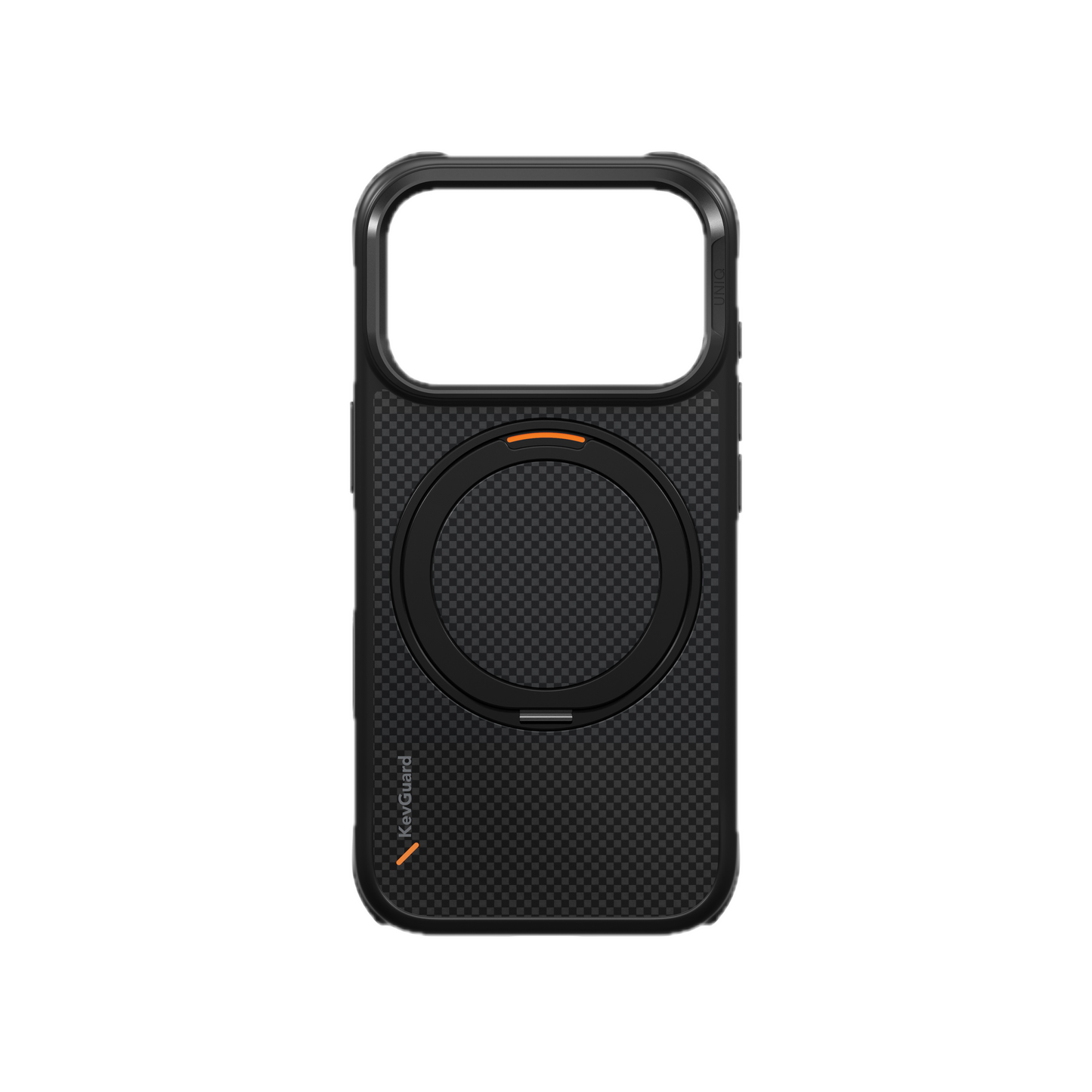 UNIQ HYBRID IPHONE 18 PRO MAGCLICK CHARGING KEVA MŌV - CARBON BLACK