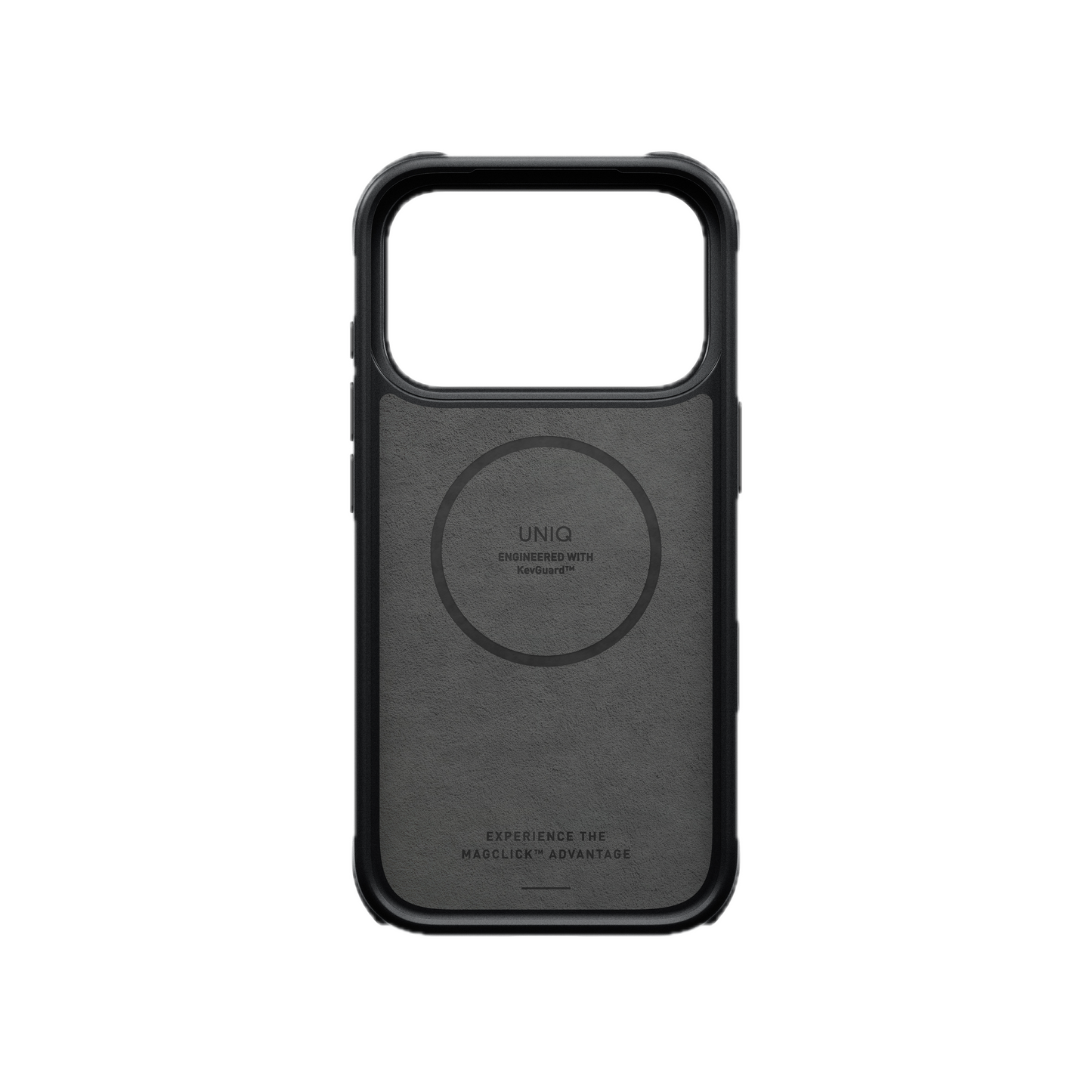 UNIQ HYBRID IPHONE 18 PRO MAGCLICK CHARGING KEVA MŌV - CARBON BLACK