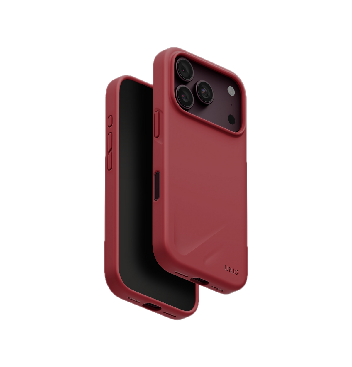 UNIQ HYBRID IPHONE 18 PRO MAGCLICK CHARGING LINO - CRANBERRY RED
