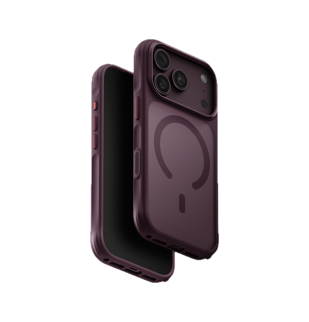 UNIQ HYBRID IPHONE 18 PRO MAGCLICK CHARGING VEREN (AF) - BURGUNDY FROST