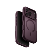 UNIQ HYBRID IPHONE 18 PRO MAGCLICK CHARGING VEREN (AF) - BURGUNDY FROST