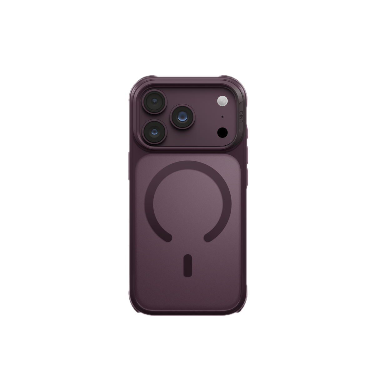 UNIQ HYBRID IPHONE 18 PRO MAGCLICK CHARGING VEREN (AF) - BURGUNDY FROST