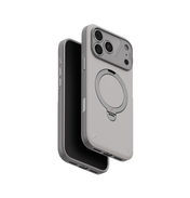 UNIQ HYBRID IPHONE 18 PRO MAX ELIX WITH 360 ROTATING KICKSTAND - CLOUD STONE