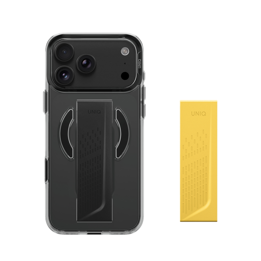 UNIQ HYBRID IPHONE 18 PRO MAX MAGCLICK CHARGING HELDRO AIR - TINTED SMOKE