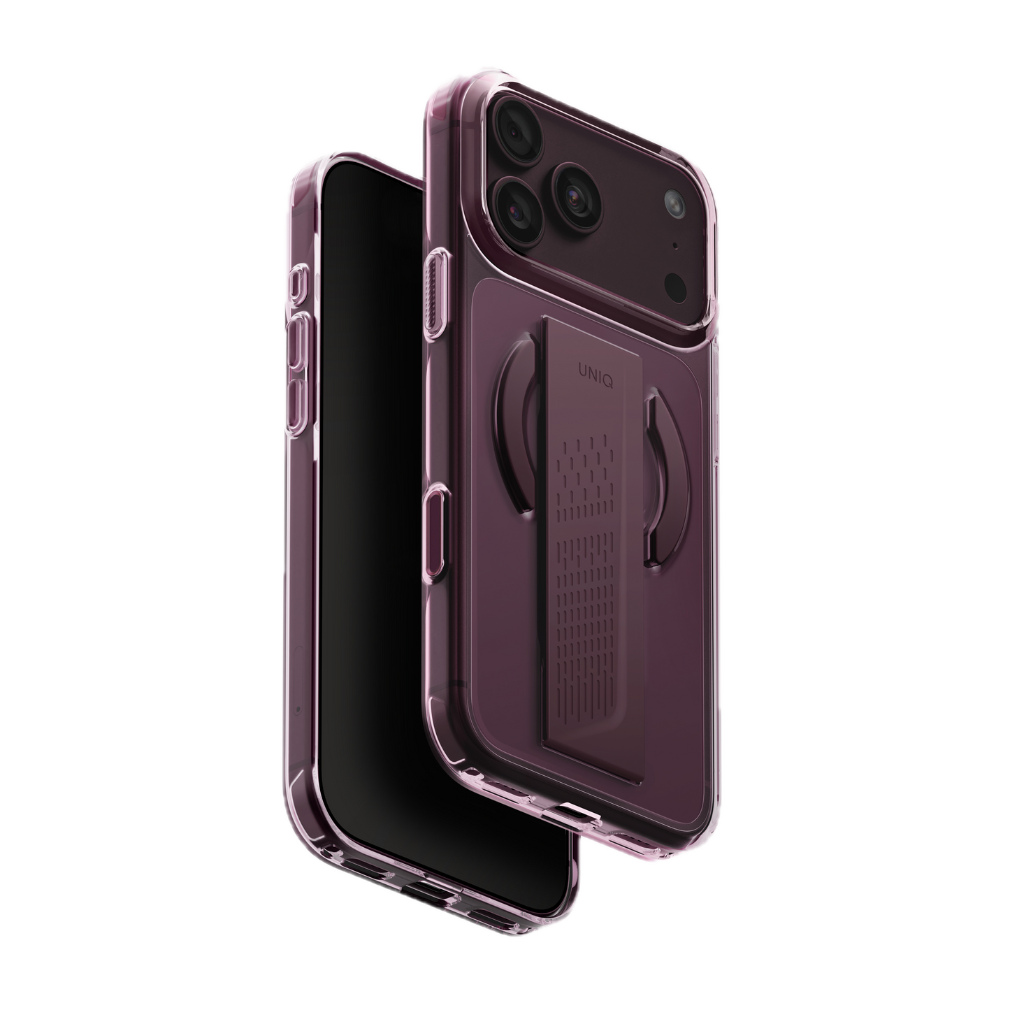 UNIQ HYBRID IPHONE 18 PRO MAX MAGCLICK CHARGING HELDRO AIR - VELVET BURGUNDY