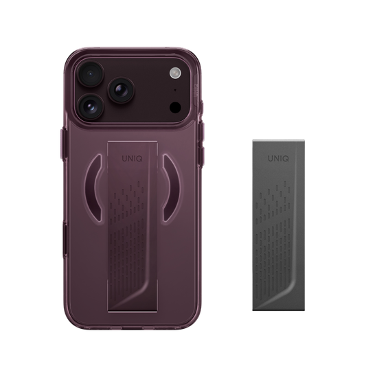 UNIQ HYBRID IPHONE 18 PRO MAX MAGCLICK CHARGING HELDRO AIR - VELVET BURGUNDY