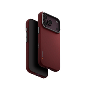UNIQ HYBRID IPHONE 18 PRO MAX MAGCLICK CHARGING KEVA EDGE - EMBER RED