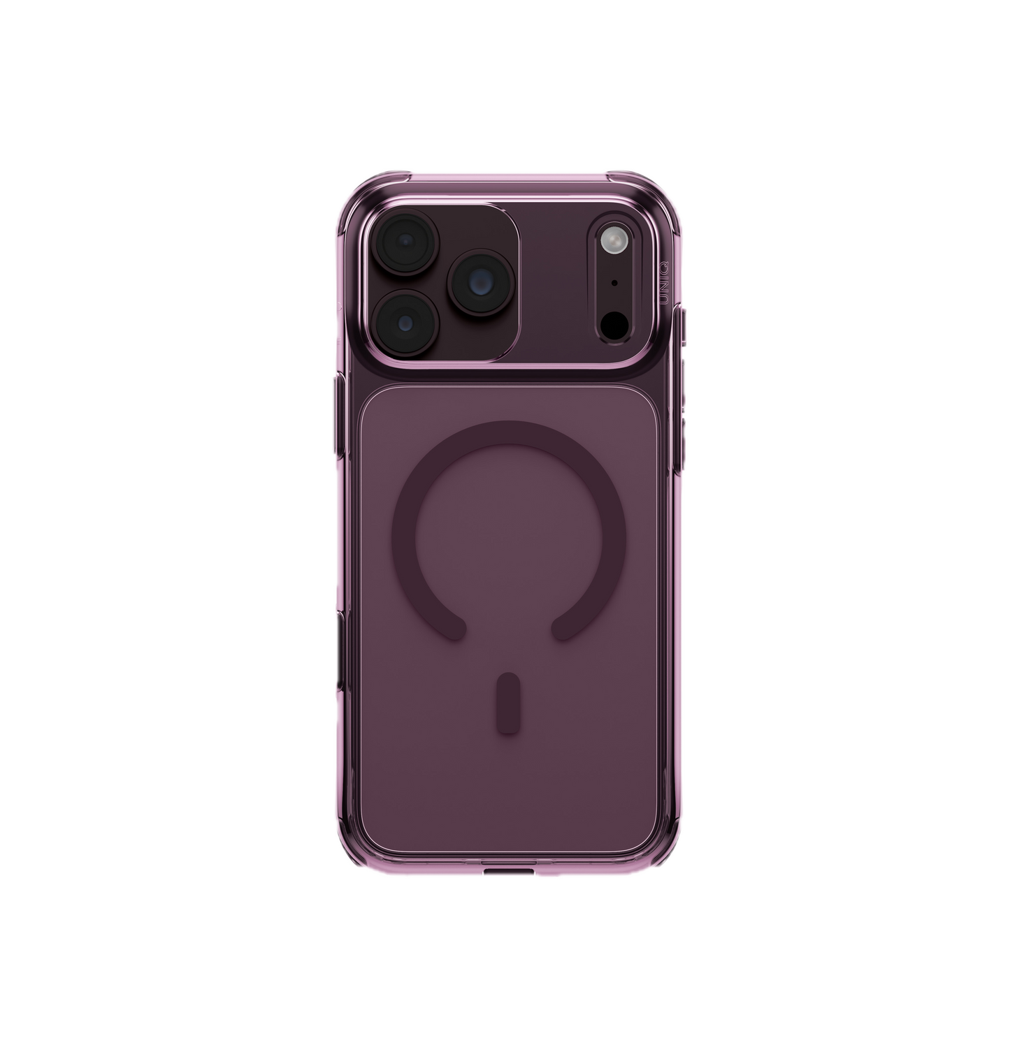 UNIQ HYBRID IPHONE 18 PRO MAX MAGCLICK CHARGING LIFEPRO XTREME - DEEP BURGUNDY