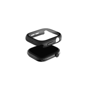UNIQ NAUTIC WATCH CASE WITH IP68 WATER-RESISTANT TEMPERED GLASS SCREEN PROTECTION 46MM - MIDNIGHT (BLACK)