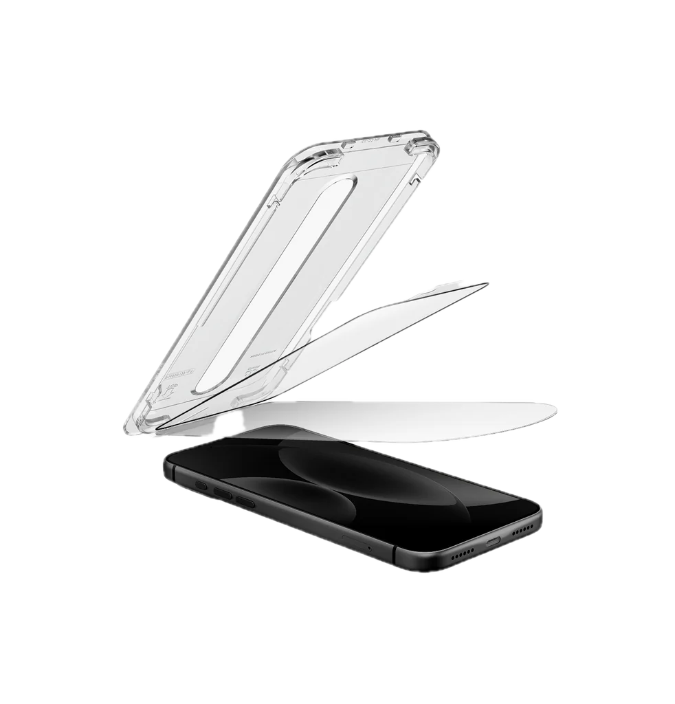 UNIQ OPTIX SWIFTFIT VIVID (DX2) APPLICATOR IPHONE 18 PRO GLASS SCREEN PROTECTOR - CLEAR