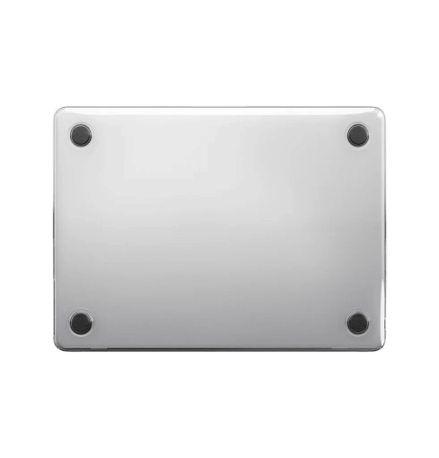 جراب UNIQ CLARO لجهاز MacBook Air مقاس 13 بوصة (M2-M4) – شفاف كريستالي