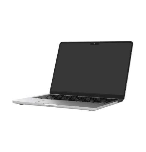UNIQ CLARO MACBOOK AIR 13 (M2-M4) - SMOKE (MATTE GREY)