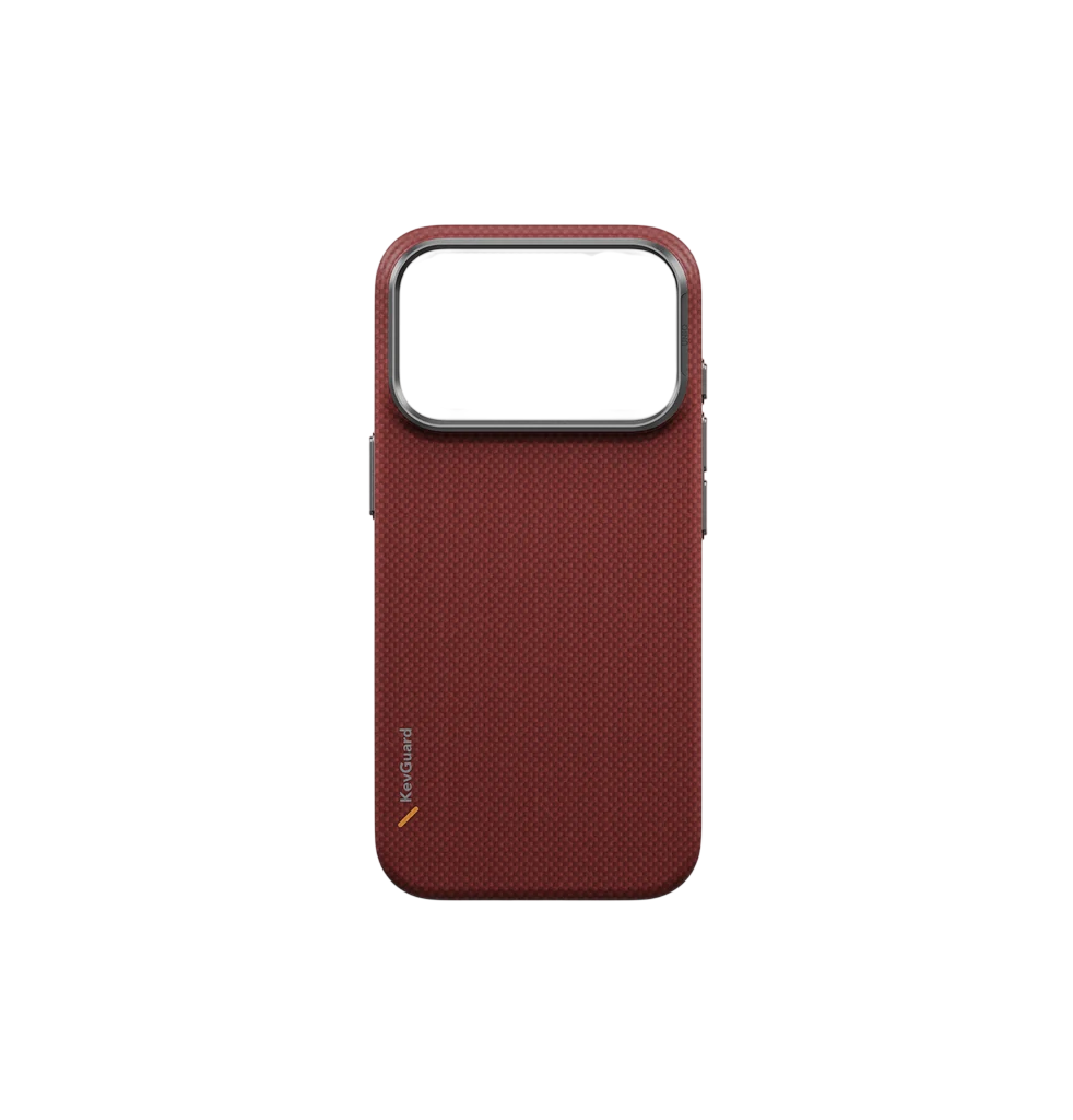 UNIQ HYBRID IPHONE 18 PRO MAGCLICK CHARGING KEVA EDGE - EMBER RED