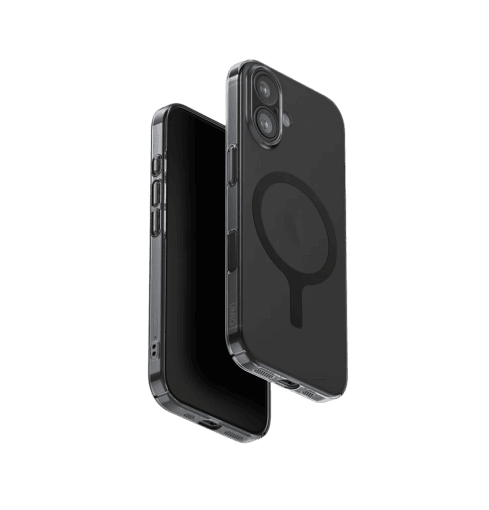 Uniq AirSuit 1.3mm Ultra Slim Case with MagClick Compatibility for iPhone 17 - Smoke