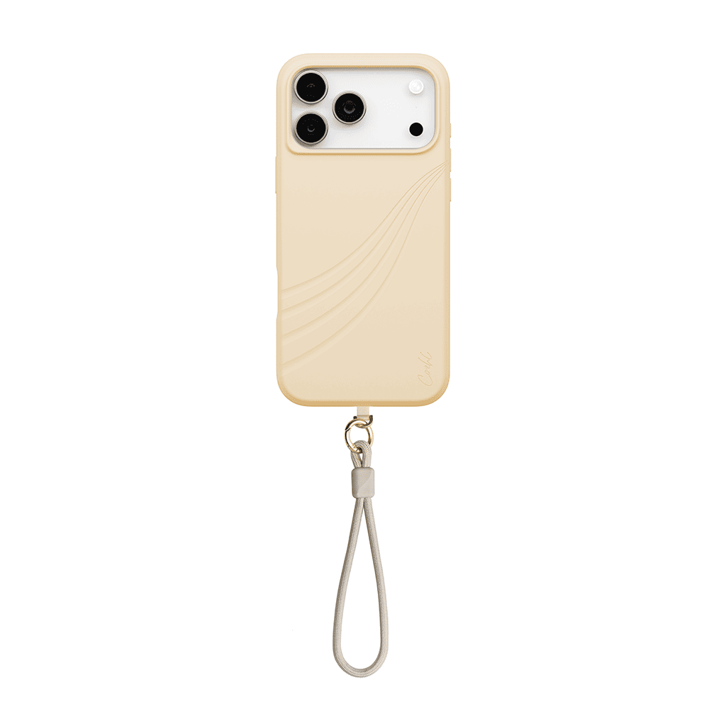 Uniq COEHL SERINA iPhone 17 Pro Max MagClick Magnetic Charging Compatible - Milk Sand