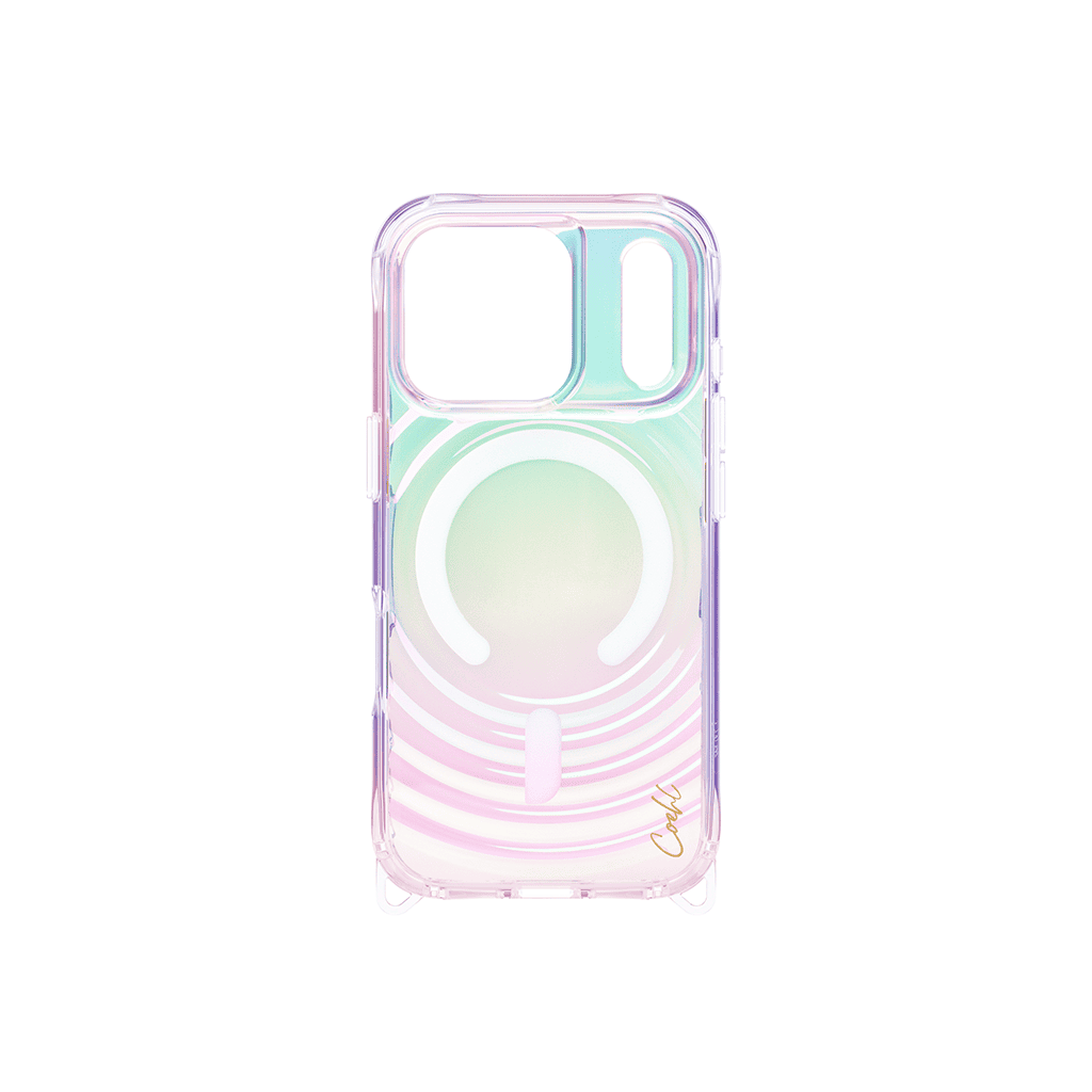 Uniq COEHL VÉLA iPhone 17 Pro MagClick Magnetic Charging Compatible - Iridescent