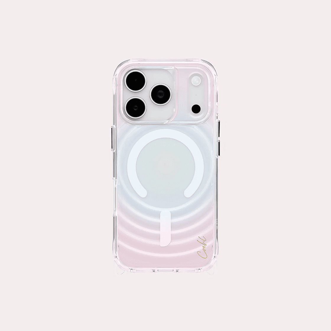 Uniq COEHL VÉLA iPhone 17 Pro Max MagClick Magnetic Charging Compatible - Iridescent