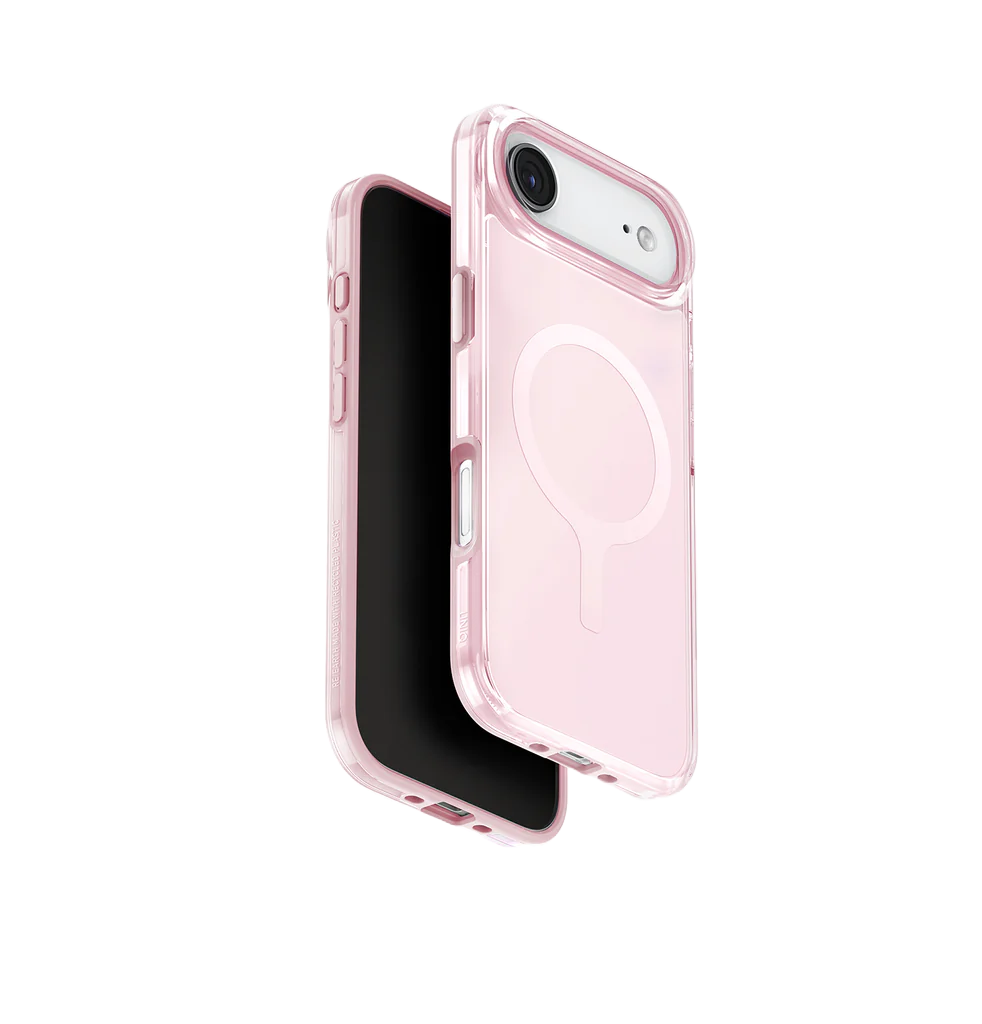 جراب UniQ Clario المستدام والحامي لهاتف iPhone Air - وردي