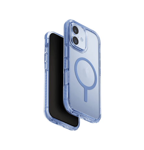 جراب UniQ Combat ثلاثي الطبقات للحماية لهاتف iPhone 17 - أزرق