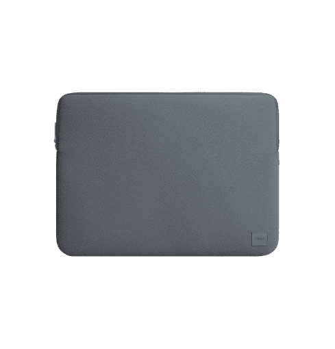Uniq Cyprus Textured Neoprene Water-Resistant Laptop Sleeve Up to 14” - Onyx